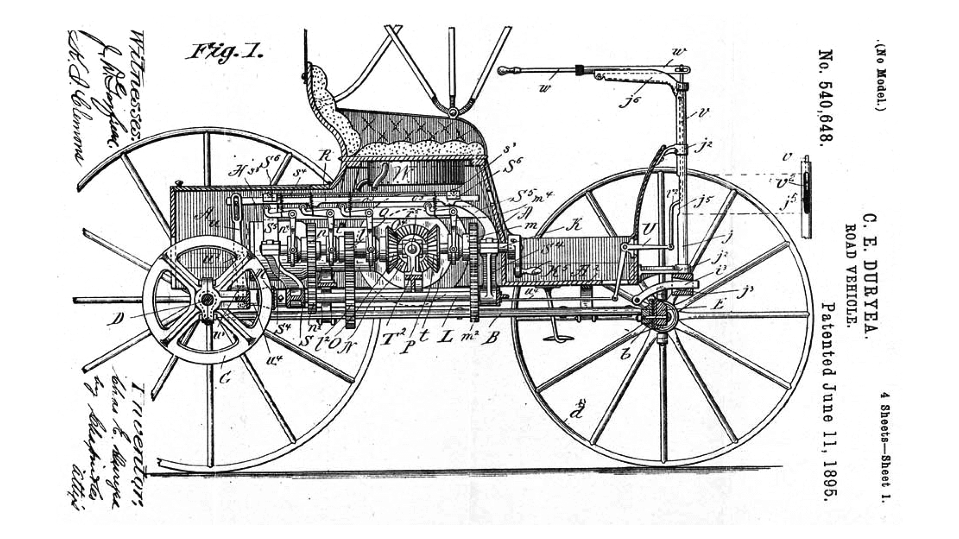 George Selden's Road Vehicle