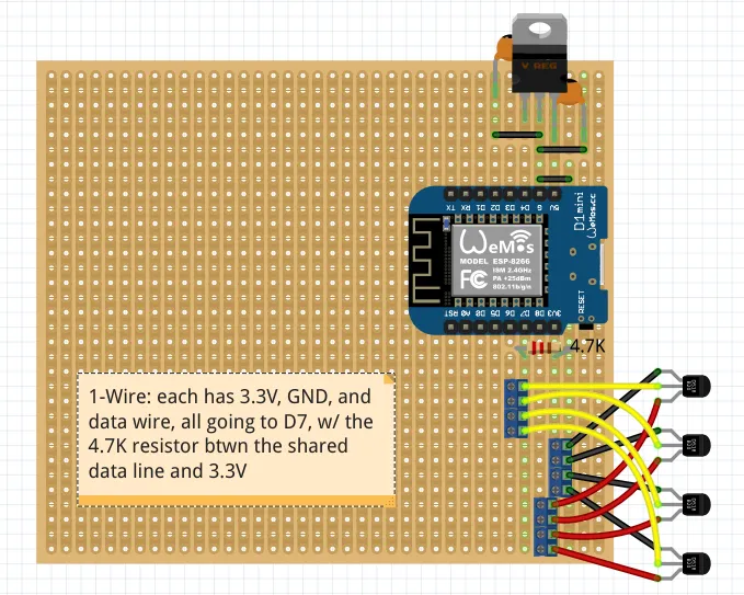 Fritzing view of project